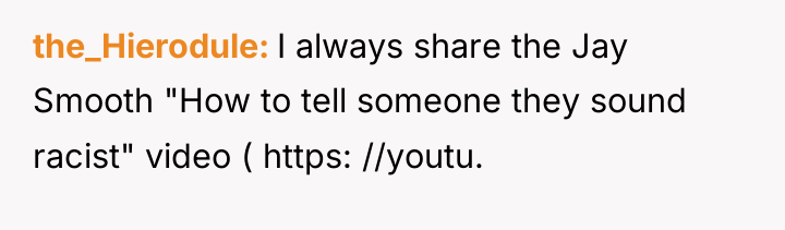 the_Hierodule I always share the Jay Smooth "How to tell...
