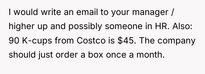 I would write an email to your manager / higher...