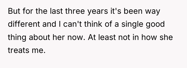 But for the last three years it's been way different...