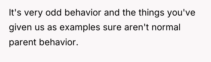 It's very odd behavior and the things you've given us...