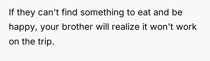 If they can't find something to eat and be happy,...