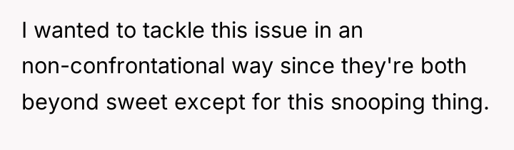 I wanted to tackle this issue in an non-confrontational way...