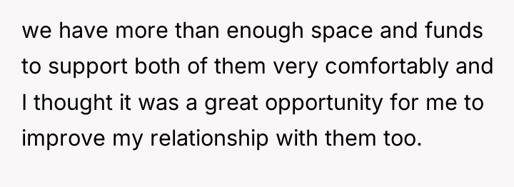we have more than enough space and funds to support...