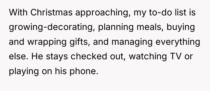 With Christmas approaching, my to-do list is growing-decorating, planning meals,...