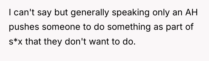 I can't say but generally speaking only an AH pushes...