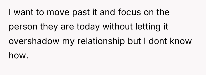 I want to move past it and focus on the...