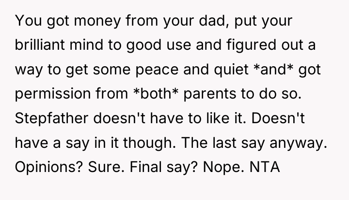 You got money from your dad, put your brilliant mind...