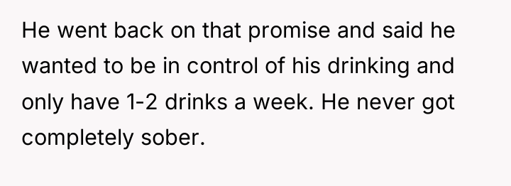He went back on that promise and said he wanted...