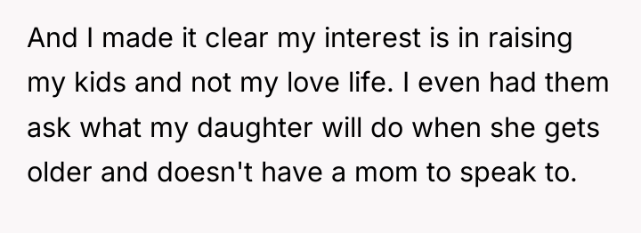 And I made it clear my interest is in raising...