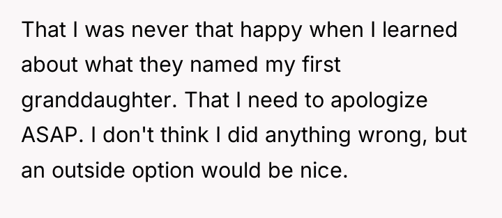 That I was never that happy when I learned about...