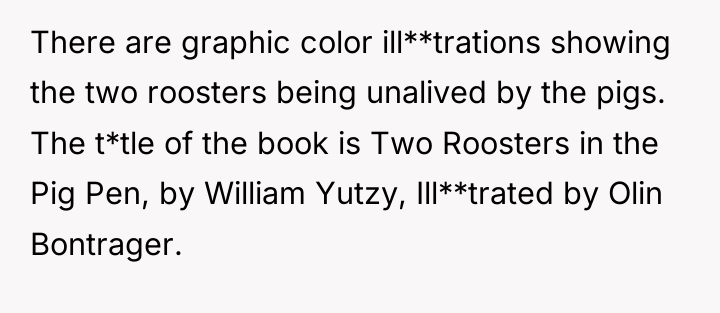 There are graphic color ill**trations showing the two roosters being...