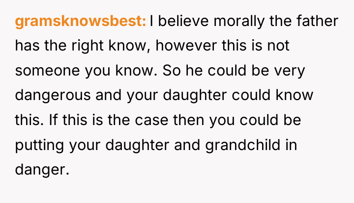 gramsknowsbest I believe morally the father has the right know,...