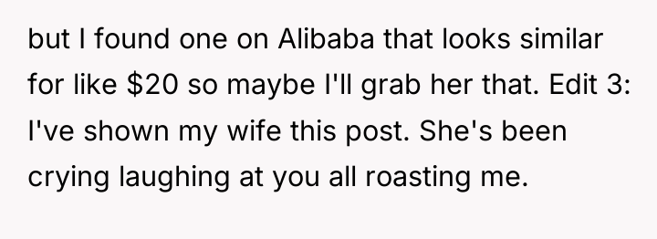 but I found one on Alibaba that looks similar for...