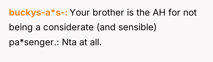 buckys-a*s- Your brother is the AH for not being a...