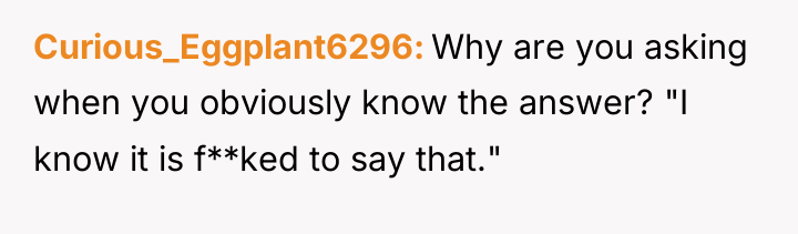Curious_Eggplant6296 Why are you asking when you obviously know the...