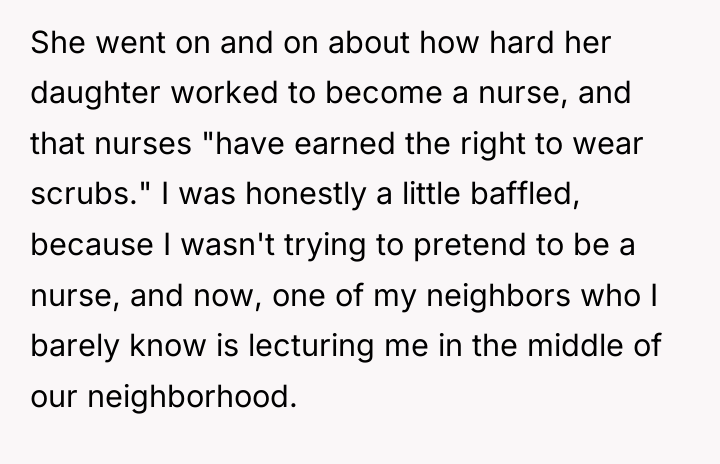 She went on and on about how hard her daughter...
