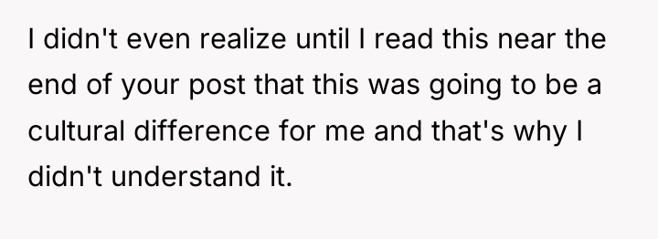 I didn't even realize until I read this near the...