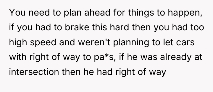 You need to plan ahead for things to happen, if...
