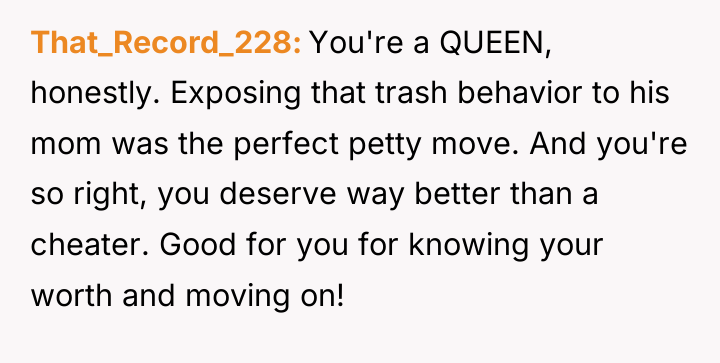 That_Record_228 You're a QUEEN, honestly. Exposing that trash behavior to...