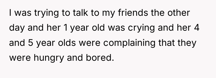 I was trying to talk to my friends the other...