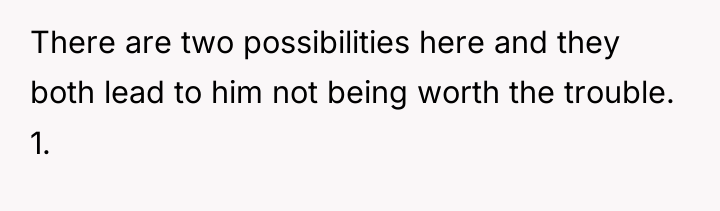 There are two possibilities here and they both lead to...