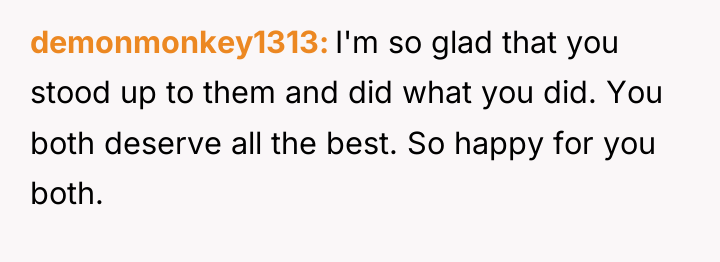 demonmonkey1313 I'm so glad that you stood up to them...