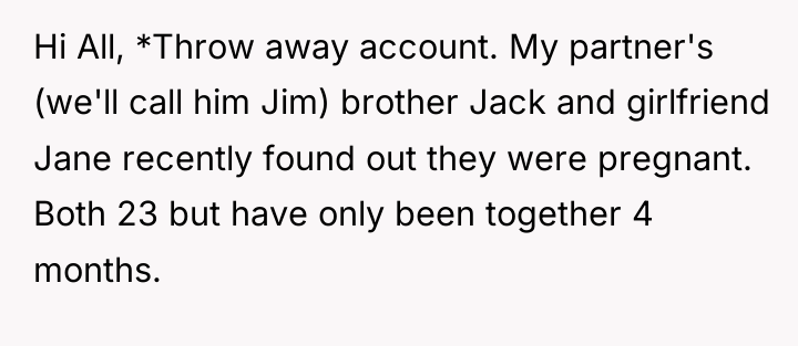 Hi All, *Throw away account. My partner's (we'll call him...