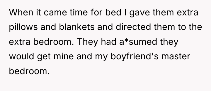 When it came time for bed I gave them extra...