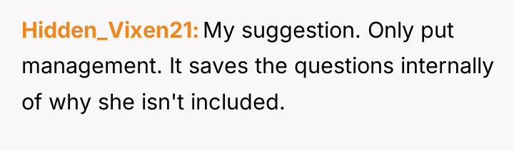Hidden_Vixen21 My suggestion. Only put management. It saves the questions...