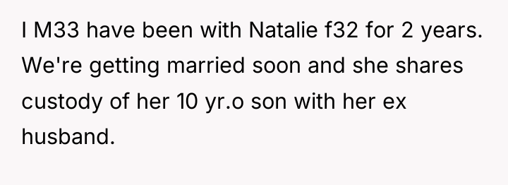 I M33 have been with Natalie f32 for 2 years....