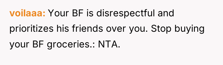 voilaaa Your BF is disrespectful and prioritizes his friends over...