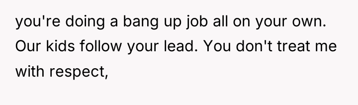 you're doing a bang up job all on your own....