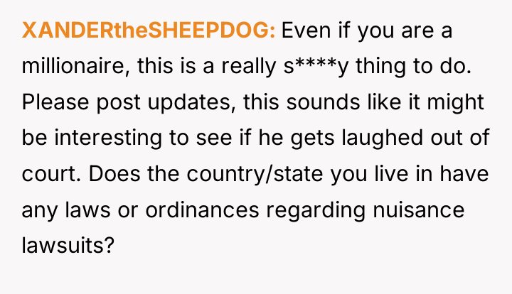 XANDERtheSHEEPDOG Even if you are a millionaire, this is a...