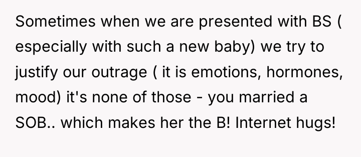 Sometimes when we are presented with BS ( especially with...