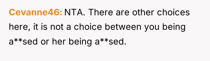 Cevanne46 NTA. There are other choices here, it is not...