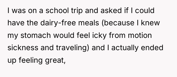 I was on a school trip and asked if I...