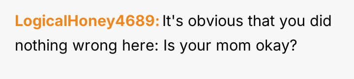 LogicalHoney4689 It's obvious that you did nothing wrong here: Is...