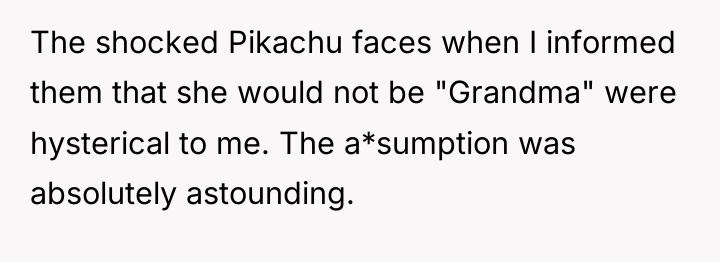 The shocked Pikachu faces when I informed them that she...