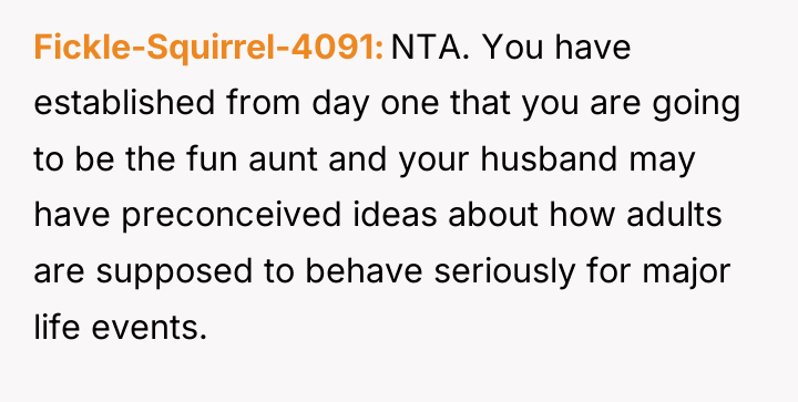 Fickle-Squirrel-4091 NTA. You have established from day one that you...