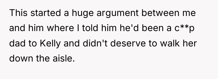 This started a huge argument between me and him where...