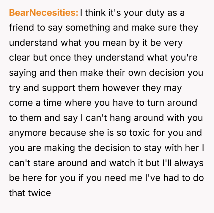 BearNecesities I think it's your duty as a friend to...