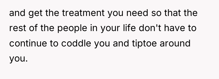 and get the treatment you need so that the rest...