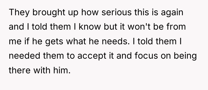 They brought up how serious this is again and I...