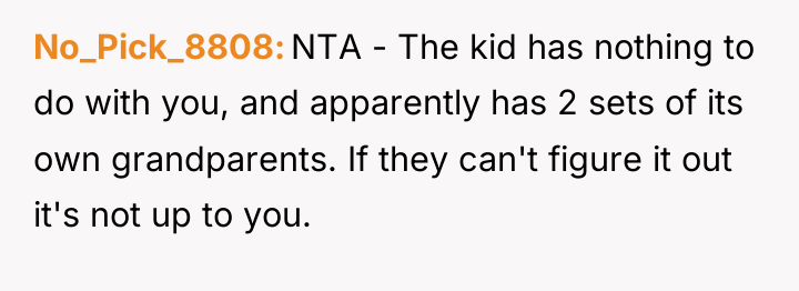 No_Pick_8808 NTA - The kid has nothing to do with...