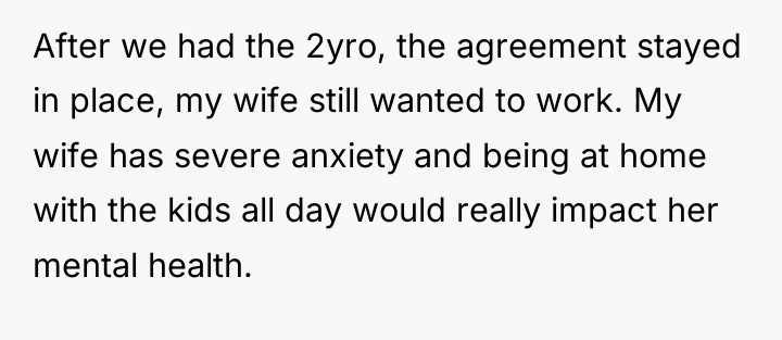 After we had the 2yro, the agreement stayed in place,...