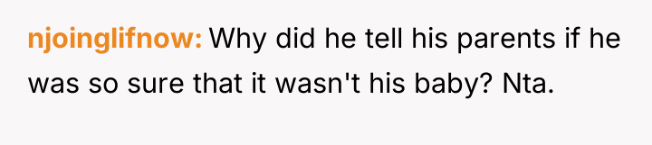 njoinglifnow Why did he tell his parents if he was...