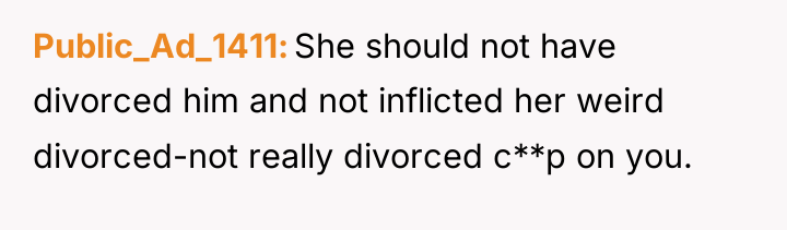 Public_Ad_1411 She should not have divorced him and not inflicted...