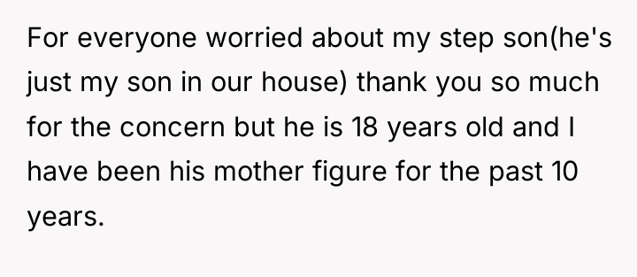 For everyone worried about my step son(he's just my son...