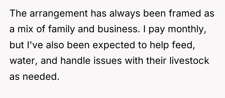 The arrangement has always been framed as a mix of...