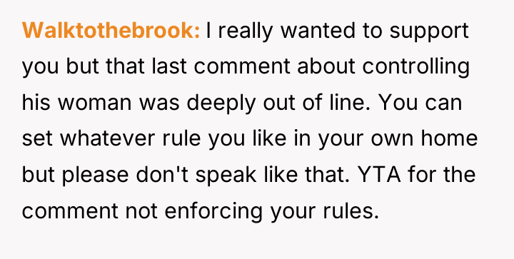 Walktothebrook I really wanted to support you but that last...